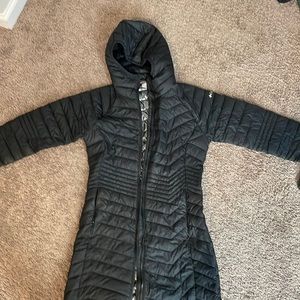 Black Columbia Coat (Full length Coat)